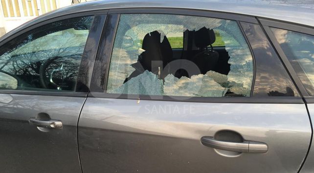 Piedrazos en la autopista: Por unos centímetros no estamos hablando de una tragedia