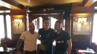 Sampaoli se reunió con Di María en Francia