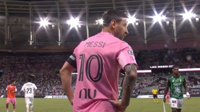 Messi volvió a jugar con Inter Miami a pocos días de la muerte de su padre.