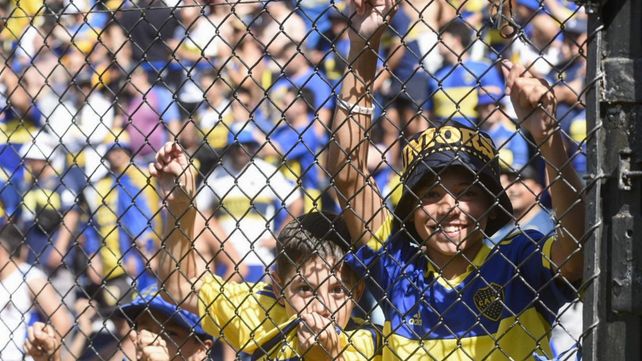 La cancha de Boca está a full desde temprano. Antes de enfrentar a Newells