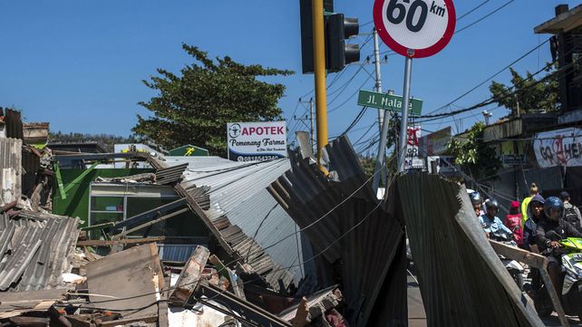 Las imágenes más dramáticas del terremoto en Indonesia