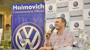 Mariano se mostró muy contento por el apoyo de la gente.&nbsp;