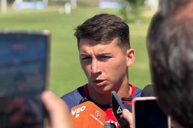 Mateo Del Blanco: Tengo la cabeza en Unión y voy a dejar todo hasta el último día