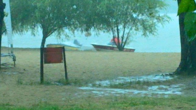Las lluvias de ayer interrumpieron los rastrillajes.