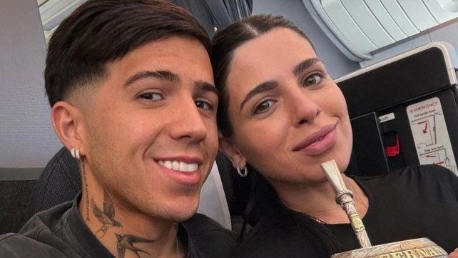 Enzo Fernández y Valentina Cervantes&nbsp;