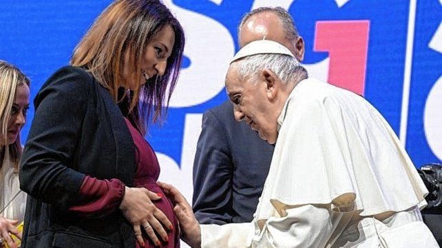 Natalidad. El Papa Francisco dijo que existe una cultura un poco amistosa de la familia.