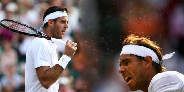 Se viene el gran duelo entre Del Potro y Nadal: día, hora y TV