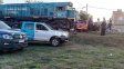 Milagro en Bº Guadalupe Oeste: una mujer de 31 años sobrevivió en su auto al choque con un tren