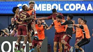 Venezuela dio la nota, batió a México y está en los cuartos de final de la Copa América.