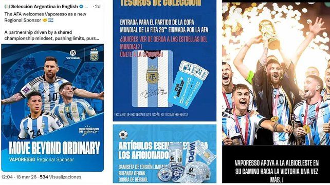El acuerdo comercial de AFA genera polémica ya que se trata de productos nocivos que están prohibido en Argentina