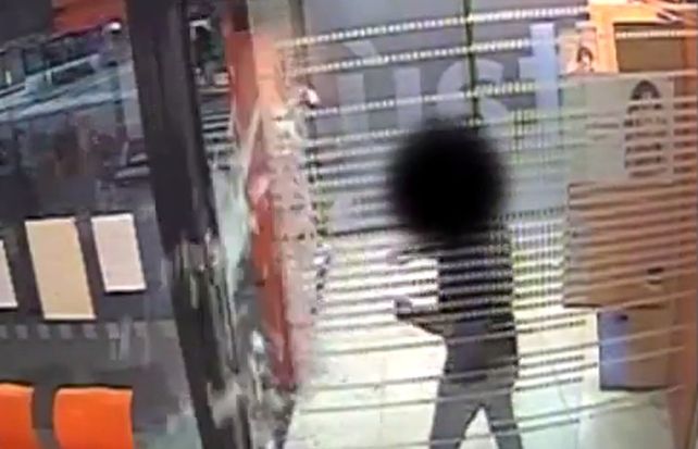 El imputado tuvo un ataque de furia.