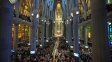 El Papa conmemoró la muerte de Antoni Gaudí con una misa en la Sagrada Familia