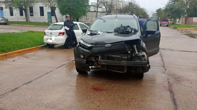 Chajarí: un hombre fue hospitalizado tras un choque