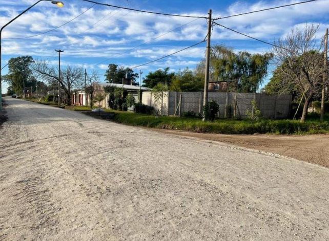 La Municipalidad avanza con el Plan de Reconstrucción Integral de Calles de Tierra