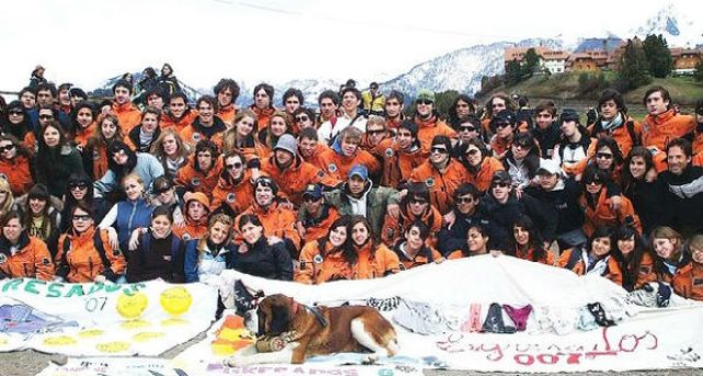 Pese a la ceniza, los estudiantes rosarinos van a poder viajar a Bariloche con total normalidad