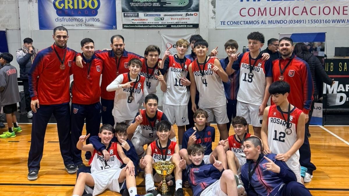 Básquet: el U13 de la Asociación Rosarina arrasó en el interasociaciones