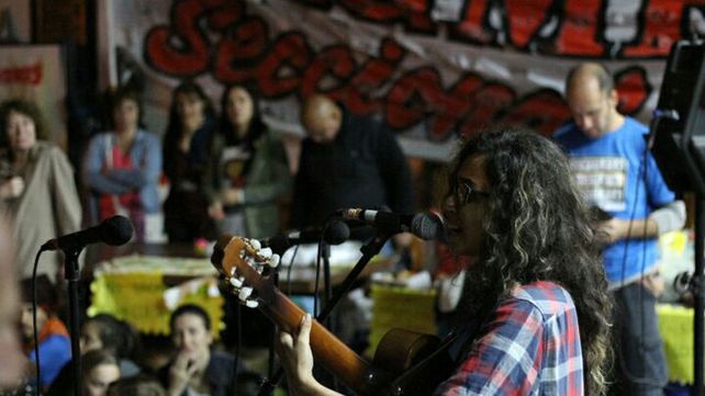 Jornada cultural. Guadalupe Avero participó del festival.