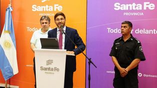 Maximiliano Pullaro, gobernador de la provincia de Santa Fe&nbsp;