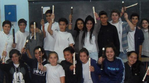 Hacer música en la escuela:  motivación, creación y estudio