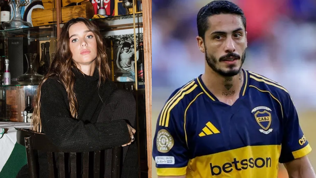 El jugador de Boca confirmó su romance con la nieta de Susana Giménez
