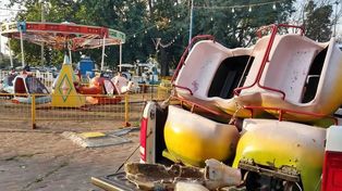 Vandalizaron la calesita que está ubicada en el Parque de la Costanera