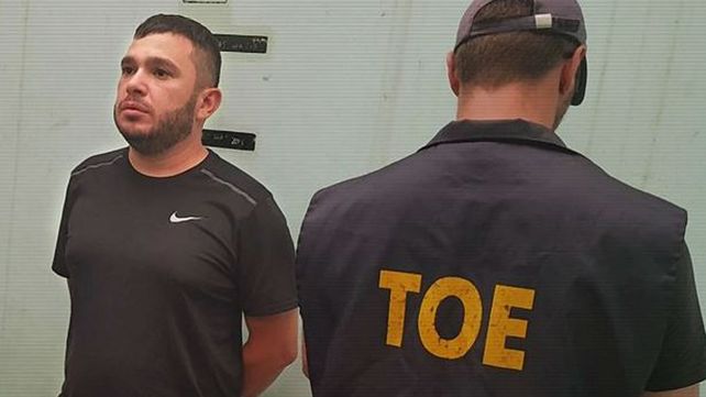 Alvarado fue acusado de traficar 493 kilos de marihuana que fueron interceptados en Río Negro en noviembre de 2017.