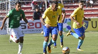 Brasil apenas logró un punto en su visita a la Paz