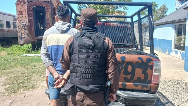 Un violento de 40 años fue detenido este lunes al mediodía&nbsp;