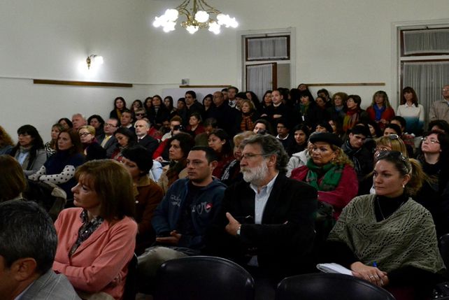 Parte del público presente.