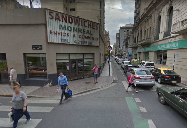 Audaz robo a una conocida sandwichería en pleno centro rosarino
