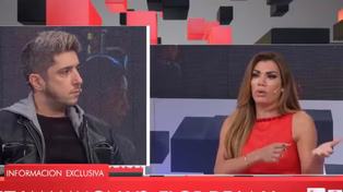 Jey Mammón fue al piso de Intrusos para charlar con Florencia de la V y se cruzó con los panelistas.