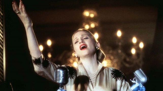 Madonna fue la protagonista del musical “Evita”