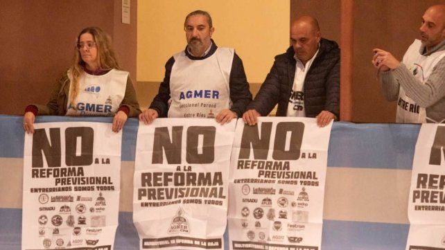 La Multisectorial anunció una marcha provincial y la presentación de más de 25.000 firmas en el Senado para rechazar el proyecto de reforma jubilatoria.