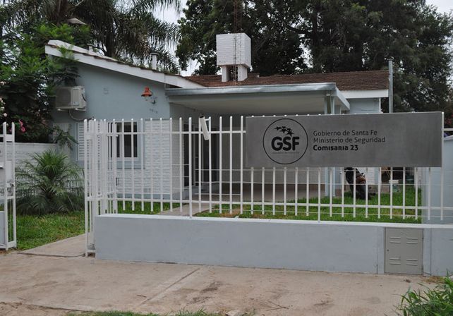 Comisaría 23ª. Una de las dependencias remodeladas. Espera ser inaugurada en pocos días.