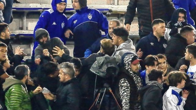 Dos de los siete hinchas de Talleres