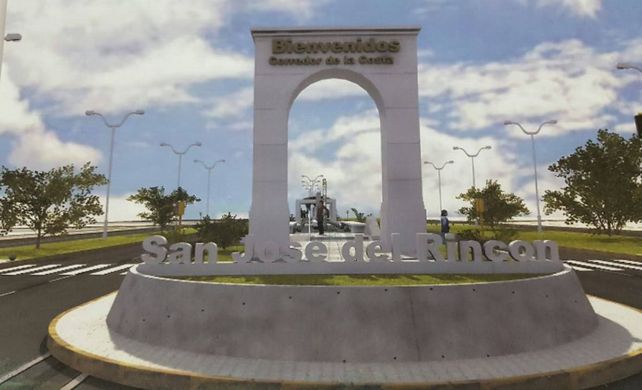 Un gran arco dará la bienvenida a San José del Rincón