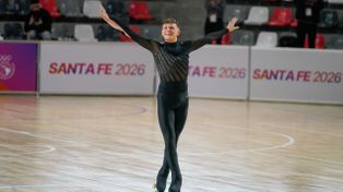 El estilo de Donato Mastroianni, que hizo un gran trabajo en patinaje artístico en el primer día de los Juegos Suramericanos.