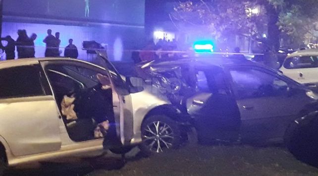 El siniestro sucedió sobre calle Ángel Cassanello y Belgrano. Gentileza: lector UNO Santa Fe.