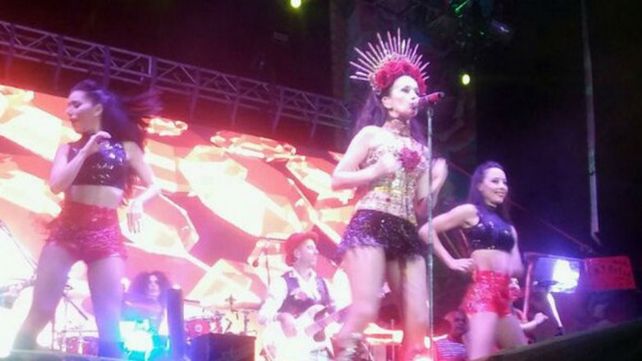 El video de Natalia Oreiro que cantó como Gilda en Mar del Plata