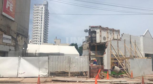 Las fotos del derrumbe de la farmacia en la Recoleta