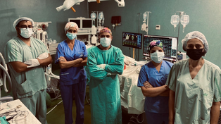 Por primera vez realizaron en nuestro país una ablación por radiofrecuencia (sin uso de rayos X) en un paciente de 12 años.