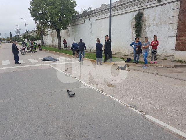 El hombre fue embestido frente al Cementerio Municipal&nbsp;
