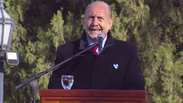 Omar Perotti en el acto por el 9 de Julio: No es momento para mezquindades