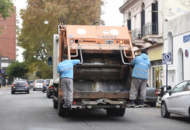 La recolección de residuos se reciente en Rosario