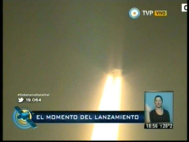 El primer satélite geoestacionario argentino está en el espacio y ya se desprendió de la cápsula