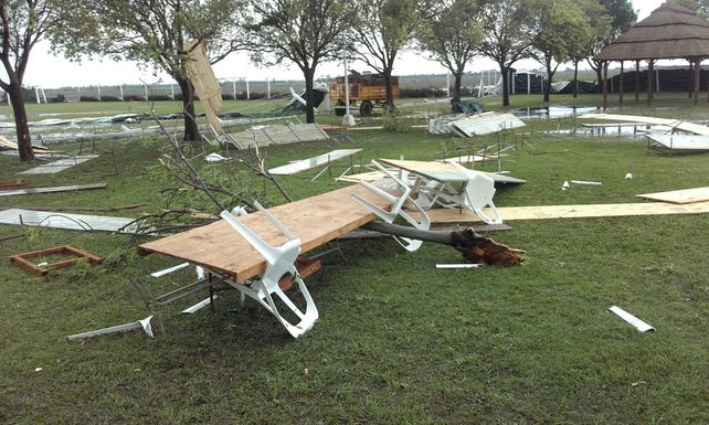 “No he visto, ni recuerdo, una tormenta similar”