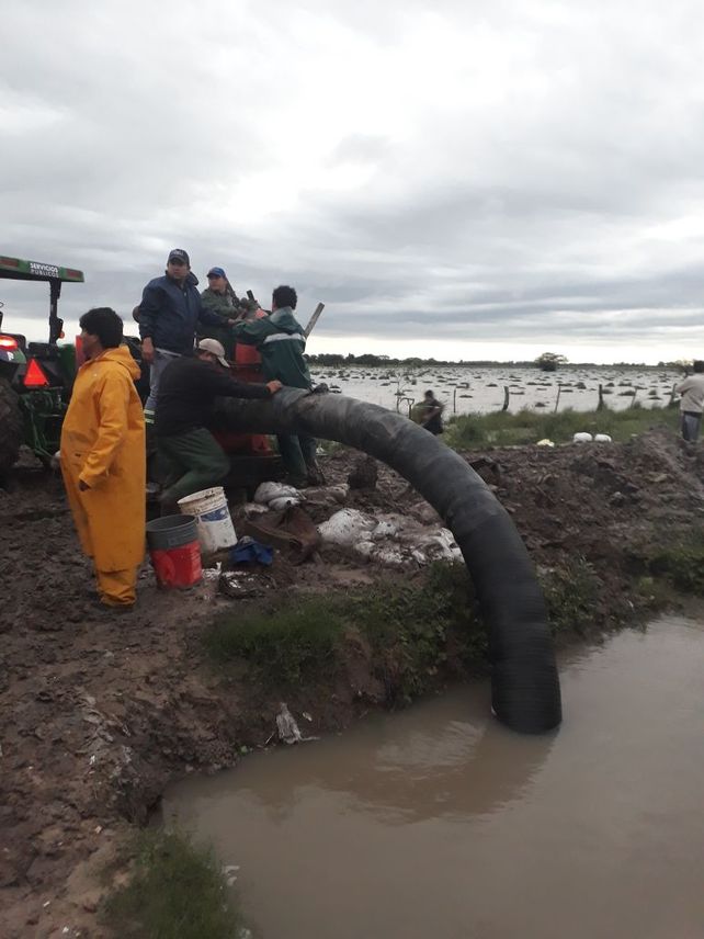 Bajo agua: en el norte santafesino cayeron más de 300 mm en 48 horas