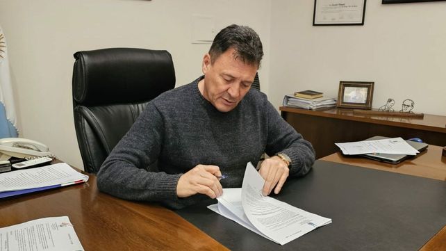 El intendente de San Lorenzo