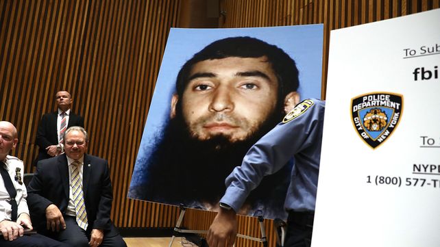 El terrorista uzbeko Sayfullo Saipov fue condenado a prisión perpetua por el asesinato de ocho personas en octubre de 2017 en Nueva York
