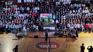 Los coros del departamento General López vibraron al unísono en el Surcanta 4